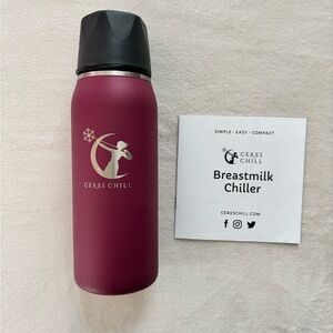 Ceres Chill Breastmilk Chiller - Elegant Burgundy